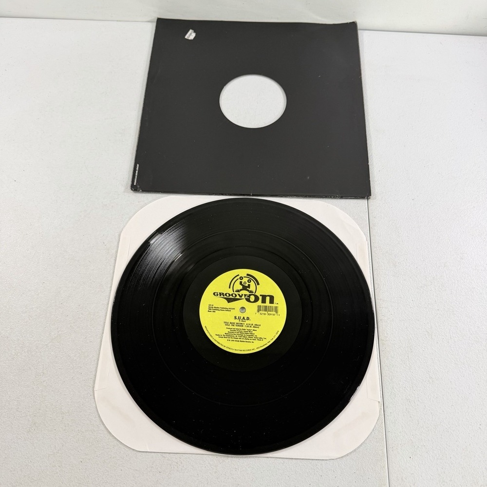 Groove On S.U.A.D. Shut Up And Dance 1994 Vinyl Record Single Strictly Rhythm